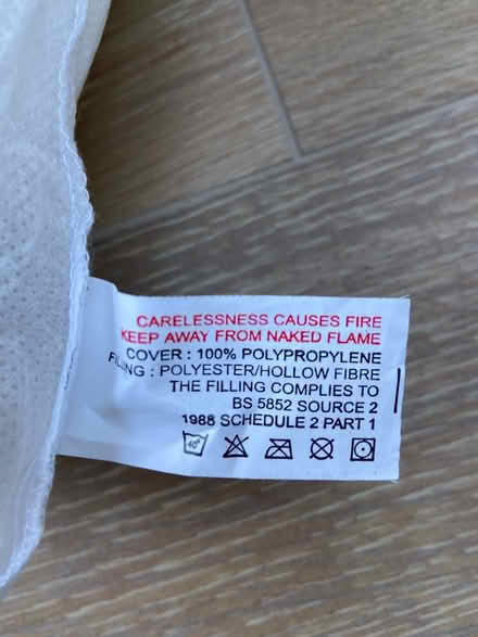 Photo of free Small pillow 26x45cm (Weeke, Winchester SO22) #2