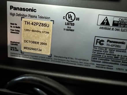 Photo of free Panasonic flatscreen tv (Forest Hills, Queens) #2