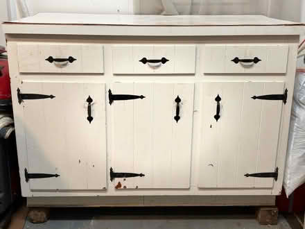 Photo of free Cabinet/Work Bench/Shop Storage (Holmdel Park) #1