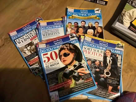 Photo of free Selection of Who Do You Think You Are? Magazines (Bricknells Meadow OX28) #1