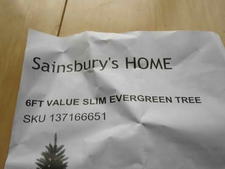 Photo of free Artificial Christmas Tree (Southdown) #2