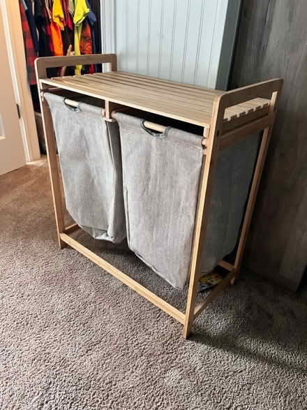 Photo of free Duel Laundry bin (East Morrison near Home Depot) #1