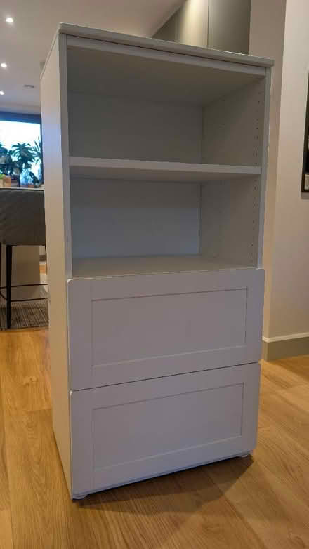 Photo of free IKEA white cabinet with 2 drawers (Highbury N5) #3