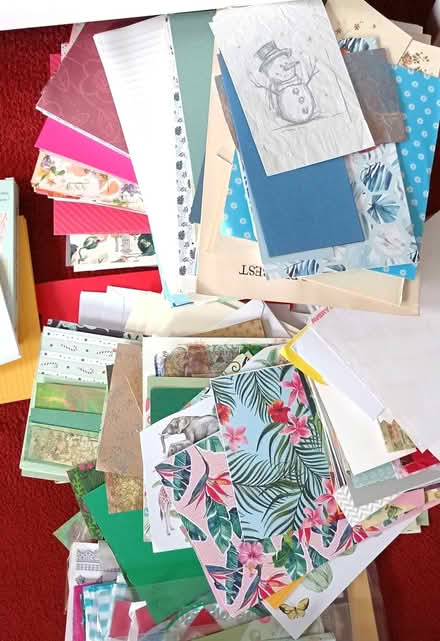 Photo of free Craft papers (Odd Down) #1