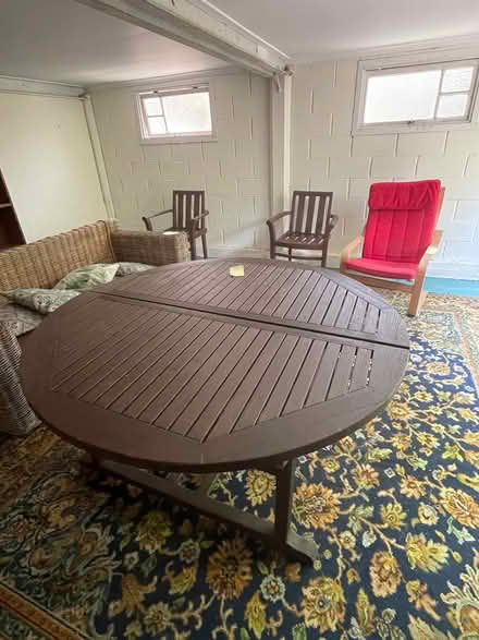 Photo of free Outdoor wooden table (The Gap 4061) #1