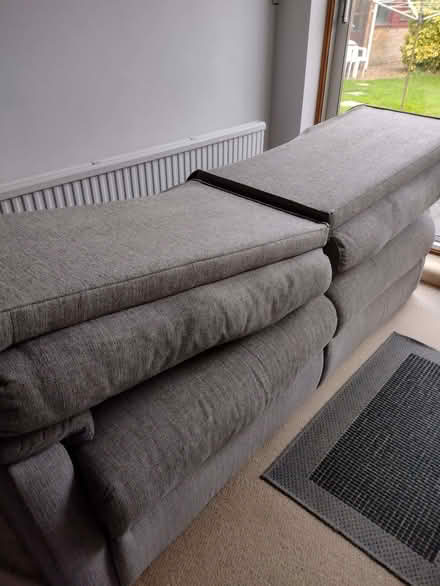 Photo of free 3 seater 2 recliners sofa (Alresford CO7) #3