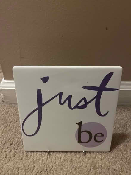 Photo of free Just Be Art with stand (Royal Oak, MI) #1