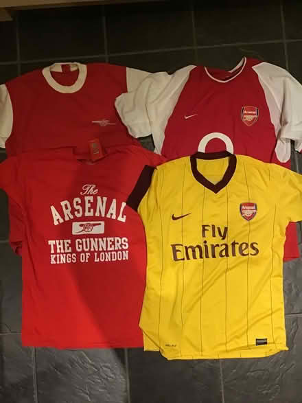 Photo of free Arsenal vintage jerseys 1 new (Cork city) #1