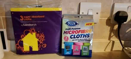 Photo of free 2 x microfibre & absorbent cloths (Eastbourne BN21 2) #1