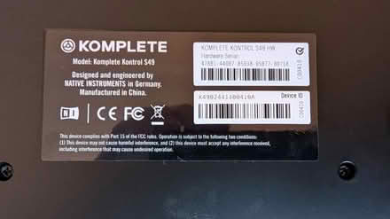 Photo of free MIDI keyboard - komplete kontrol (Stavordale Rd N5) #4