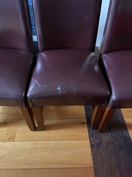 Photo of free 4 dining chairs (Sandycove) #1