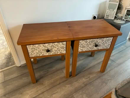 Photo of free Pair of side or bedside tables (Stevenage SG1) #2