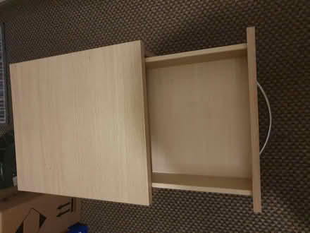 Photo of free Oak effect 2 drawer side cabinet (Portsmouth paulsgrove) #3