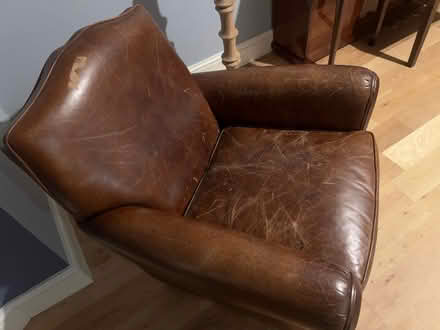 Photo of free Leather Armchair (Rayleigh SS6) #3