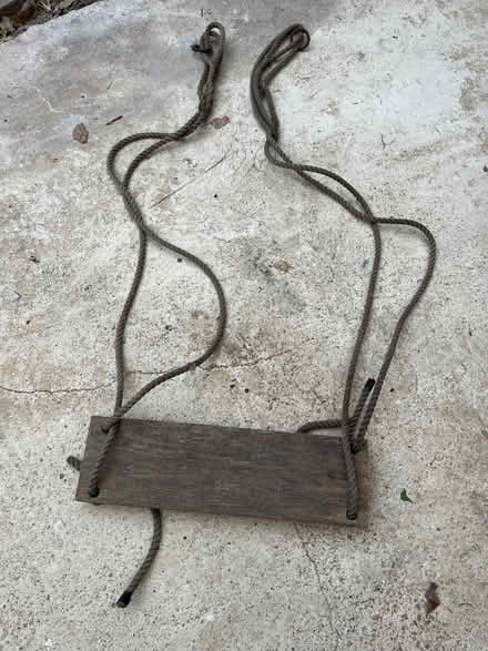Photo of free Wooden swing seat (Whiteshill GL6) #1
