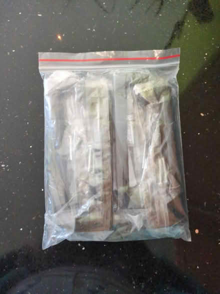 Photo of free 4 black cabinet handles (GL4) #2