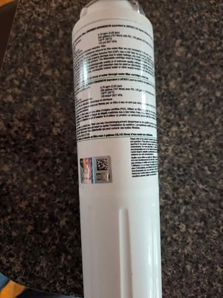 Photo of free Refrigerator water filter (River Road and Oakton) #2
