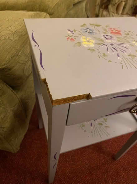 Photo of free Bedside cabinet/plant stand. (Carlisle CA1) #2