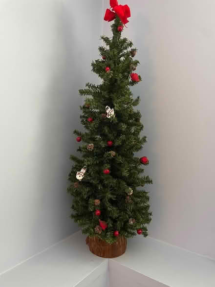 Photo of free Tabletop Christmas tree (Roselle) #1