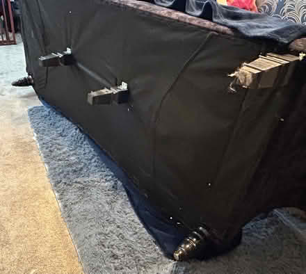 Photo of free Back velvet sofa (Chapeltown S35) #3