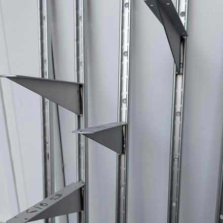 Photo of free Bookshelf metal strips and brackets (Ellenbrook M28) #1