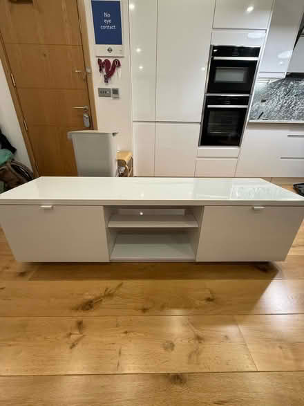 Photo of free White IKEA console table (Hackney E8) #2