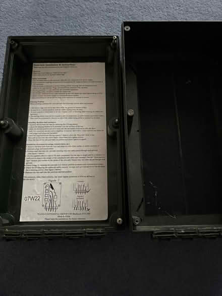 Photo of free Rainsafe cable box (Waltham Abbey EN9) #1