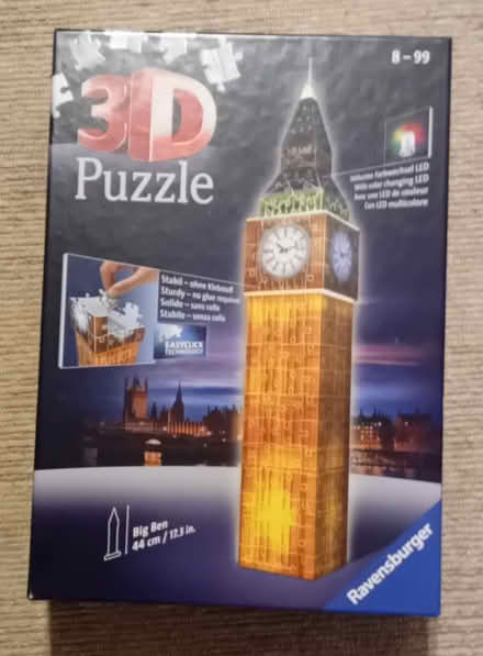 Photo of free Big Ben 3d puzzle (Woosehill RG41) #1