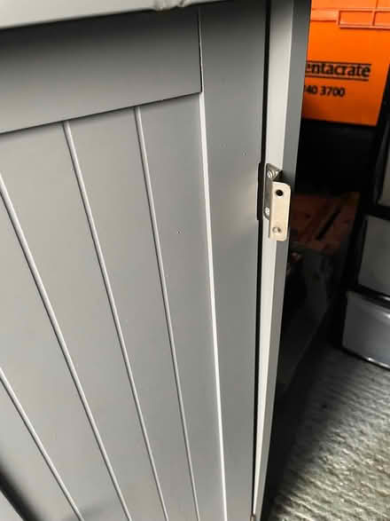 Photo of free Grey bathroom cabinet (Illingworth. HX2) #2