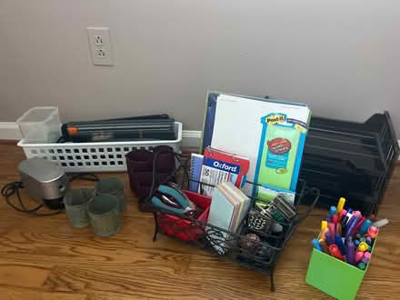 Photo of free School supplies - organized (Royal Oak, MI) #1