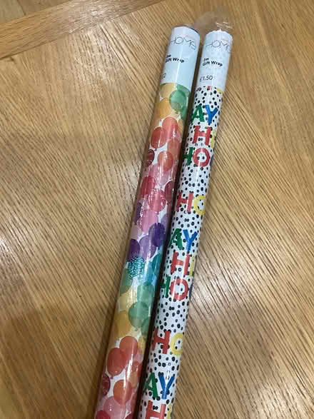 Photo of free 2 rolls birthday gift wrap (Windsor SL4) #1