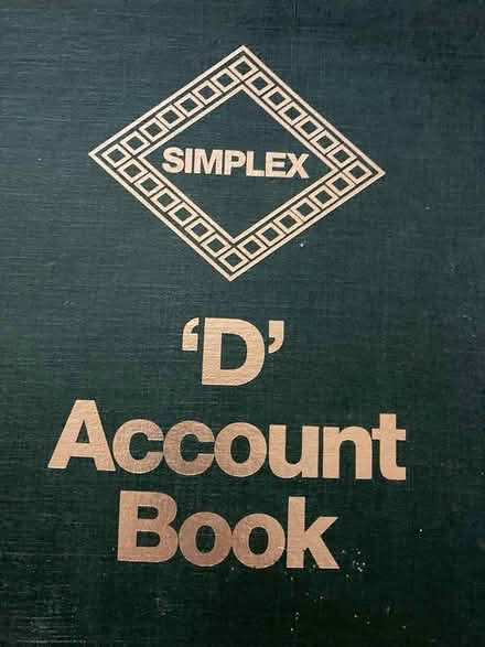 Photo of free Simplex ‘D’ Account Book (Barby CV23) #1