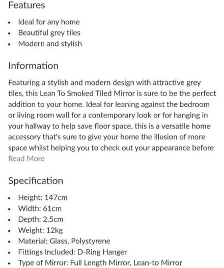 Photo of free Mirror (RG1) #2