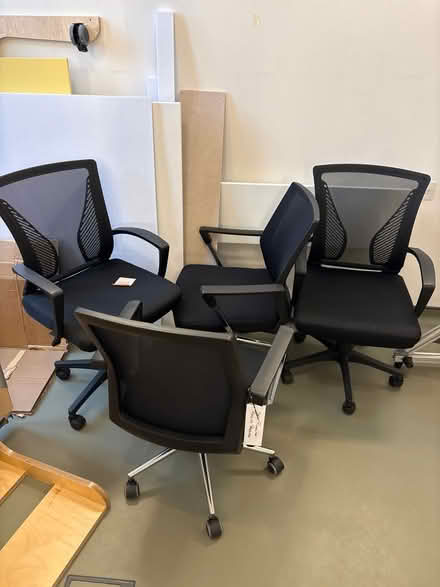 Photo of free 4x office chairs (Speirs wharf G4) #1