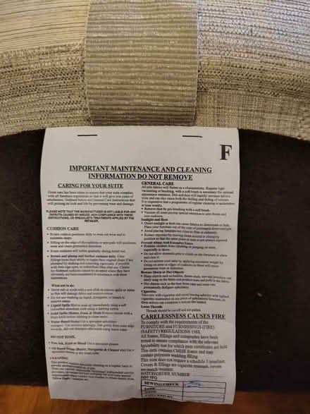 Photo of free Recliner 3 seater sofa and chair. (Ludworth Houses SK6) #2