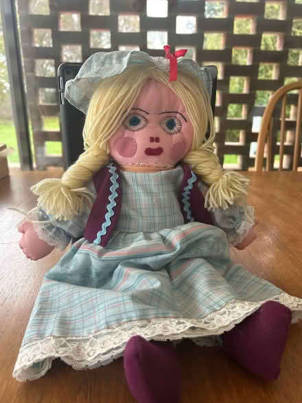 Photo of free Vintage Handmade Rag Doll (Penn HP10) #1