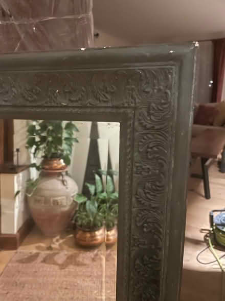 Photo of free Mirror with carved frame (Billericay) #1