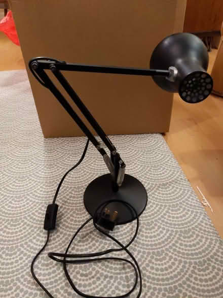 Photo of free Desk lamp (no bulb) (CR5, Old Coulsdon) #1