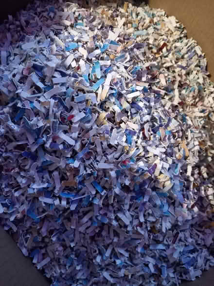 Photo of free Shredded card box full (Calne SN11) #1