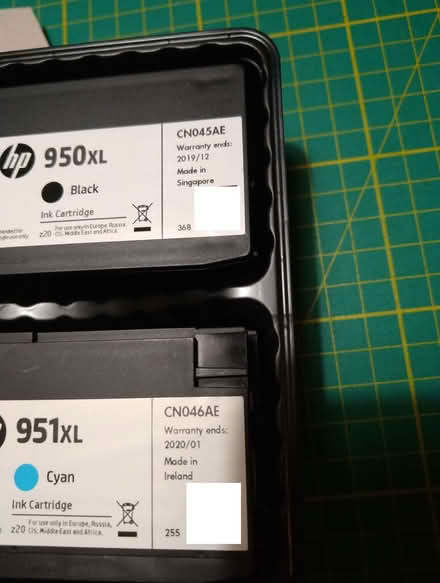 Photo of free HP ink cartridges (West Croydon CR0) #2