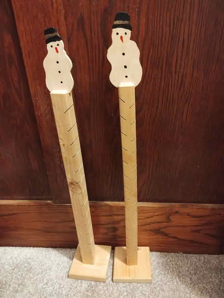 Photo of free Selection of wooden Xmas decorations (Hoylake CH47) #1