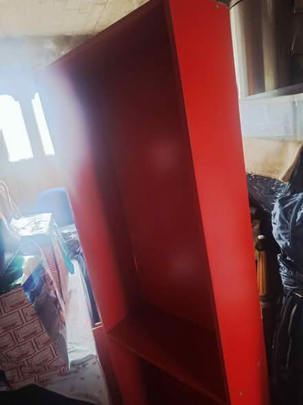Photo of free Tall 4 shelf wood unit (Killiney) #1
