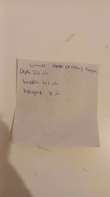 Photo of free White IKEA dressing table (Poulton CH44) #1