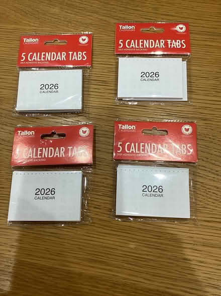 Photo of free 2026 Calendar Tabs (Windsor SL4) #1