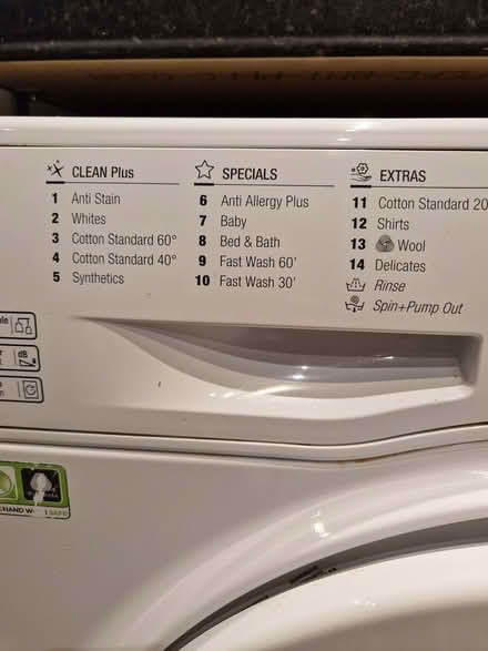 Photo of free Hotpoint Washing machine (Binfield RG42) #2