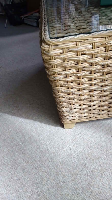 Photo of free Large Rattan Coffee Table (Hartley DA3) #3
