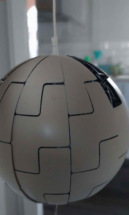 Photo of free IKEA death star pendant lampshade (Linlithgow EH49) #3