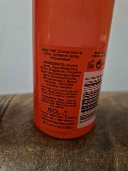 Photo of free SO Unique body mist (Aylesbury HP20) #2
