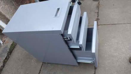 Photo of free Small filing cabinet on wheels (Linlithgow EH49) #2
