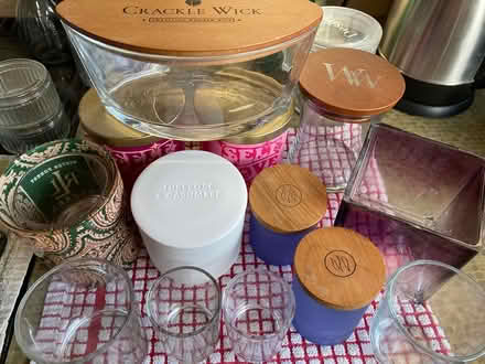 Photo of free Glass Candle Containers (Barby CV23) #1